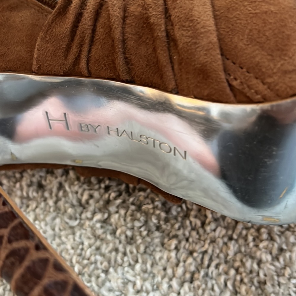 H by Halston Platform Suede booties - Picture 7 of 9